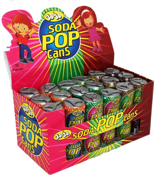 Jojo Soda Cans X 36 – Horse Torque & Lollies